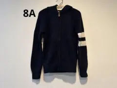 jacadi ⭐︎新品⭐︎ 8A フード付きカーディガン紺色