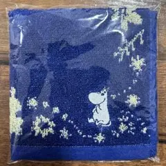 신품 미개봉 ネイビー ムーミン ミニタオル タオルハンカチ ニッセイ