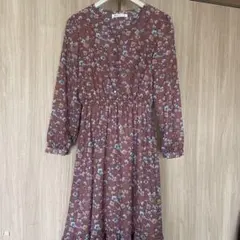 新品MAJESTIC LEGON 花柄ワンピースM