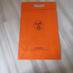 HERMES ショップ袋 オレンジ