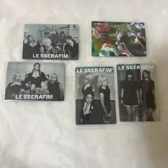 LE SSERAFIM ウエハーストレーディングカード 5枚セット