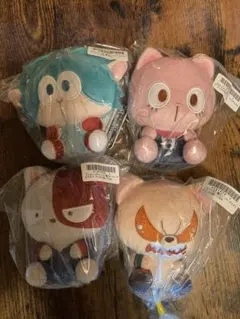 僕のヒーローアカデミア アニマルぬいぐるみ 全4種コンプリートセット