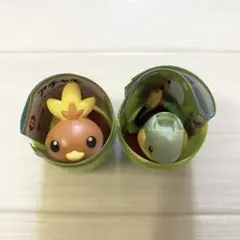 チョコエッグ フィギュアセット アチャモ ナエトル ポケットモンスター