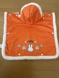 ミッフィー柄フリースブランケット（オレンジ）