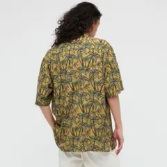 UNIQLO × ヘザーブラウン オープンカラーシャツ