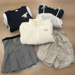 キッズ女の子　100センチ　5点セット