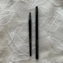 イブサンローランミニリップブラシと100均アイブローブラシ