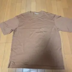 UNIQLO U クルーネックTシャツ ブラウン Lサイズのサムネイル