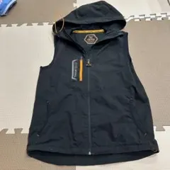 TULTEX タルテックス ベスト パーカー付きジップアップ M 超ストレッチ