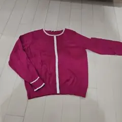 EMMA JAMES マゼンタ 長袖ニット M