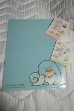 未使用・③すみっコぐらし×デニーズコラボグッズのセット クリアファイル・シール