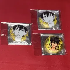 佐野真一郎 東リべ メタリック マットメタリック 缶バッジ