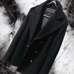 BURBERRY BLACK LABEL ナポレオン Pコート ウール コート