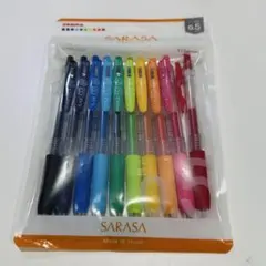 ZEBRA サラサクリップ0.5mm 10色セット 67332