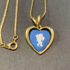 WEDGEWOOD ウェッジウッド ハート　ネックレス ペンダント45cm