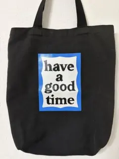 have a good time トートバッグ 黒