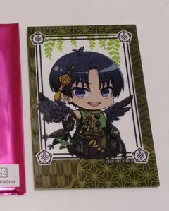 ブルーロック スマイルベースカフェ 天狗茶亭 アクリルカード ミニキャラ 潔