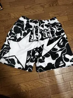 A BATHING APE メッシュショートパンツ BAPE G34