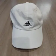 adidas　綿キャップ ホワイトのサムネイル