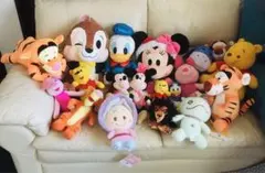 【送料無料】ディズニー キャラクター ぬいぐるみ セット まとめ売り 大量