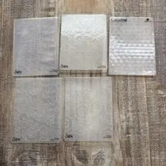 Sizzix Cuttlebug エンボスフォルダ