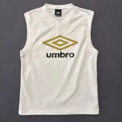 umbro アンブロ ノースリーブシャツ ホワイト S
