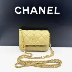 【極美品】シャネル ミニマトラッセ チェーンショルダーバッグ 近年モデル 希少