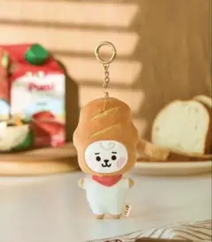 BT21 ベビー　ぬいぐるみキーリング　ベーカリー　　RJ