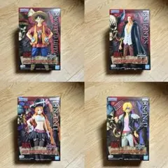 ONE PIECE FILM REDフィギュア 4体セット