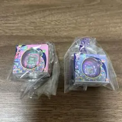 たまごっち　おかしなたまごボーロっち パッケージチャームつき３　パラダイス　2点