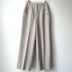 Natural Beauty Basic ワイドパンツ M ベージュ