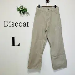 Discoat ディスコート （Ｌ）ワイドシルエット　デニムパンツのサムネイル