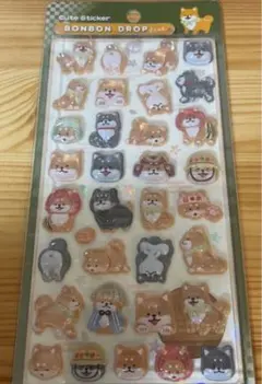 【国内正規品】ボンボンドロップシール　 柴犬 芝犬　和柄　BONBON