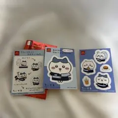 ちいかわ×マクドナルド ハッピーセット シール　ハチワレ