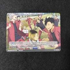 ハイキュー　バボカ　プロモカード　音駒　研磨　黒尾