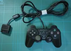 PS2 コントローラー 純正 デュアルショック2 クリアブラック 動作確認済