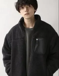 フリースジャケット　ボアジャケット　RAGEBLUE L