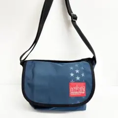 MANHATTAN PORTAGE メッセンジャーバッグ 星柄 デニム