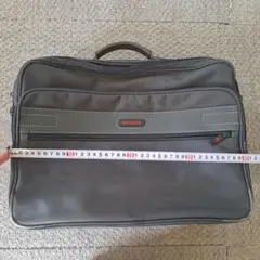 Samsonite グレー ビジネスバッグ 約42cm x 32cm x 8cm