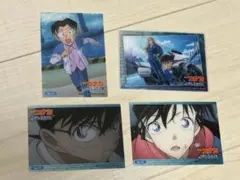 名探偵コナン ハイウェイの堕天使 トレーディングカードコレクションクリア 4枚