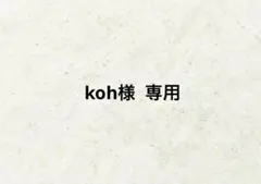 koh様 リクエスト 2点 まとめ商品