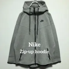 ナイキ　ジップアップ　パーカー グレー　L　C24