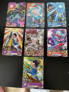 スーパードラゴンボールヒーローズ カード 7枚セットのサムネイル