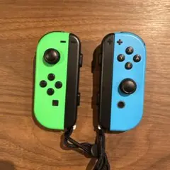 Nintendo Switch Joy-Con ブルー/ネオンイエロー ジャンク - メルカリ