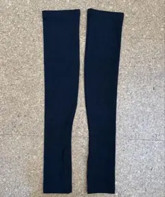 UNIQLO UVカットリブアームカバー ブラックのサムネイル