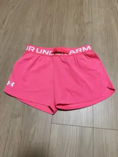 Under Armour ピンク ハーフパンツ YLG