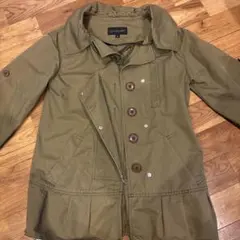 JILL STUART オリーブグリーン ミリタリージャケット