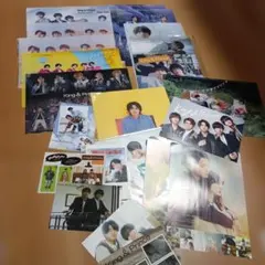 クリアポスター　クリアファイル　ステッカー　特典　King & Prince