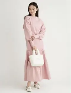 ファーファー　FURFUR ワンピース スウェット