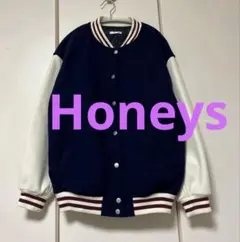 Honeys C・O・L・Z・A スタジャン　ネイビー　M
